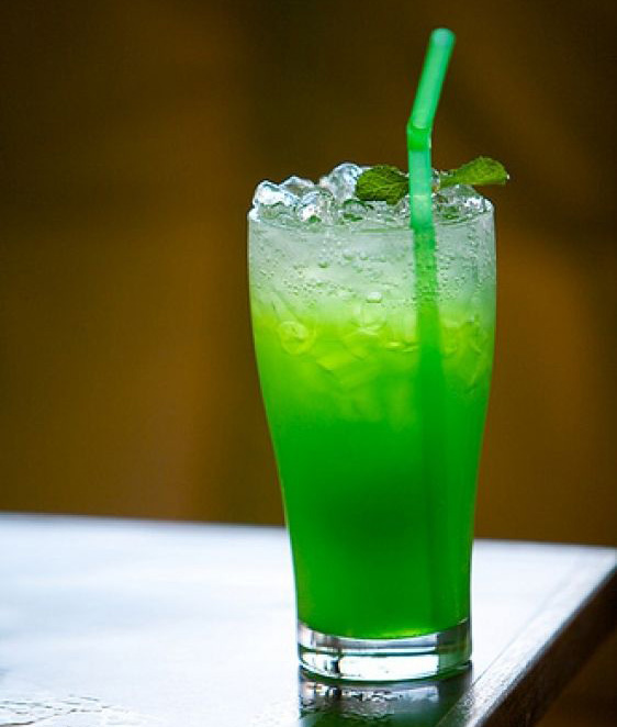 Green apple Soda