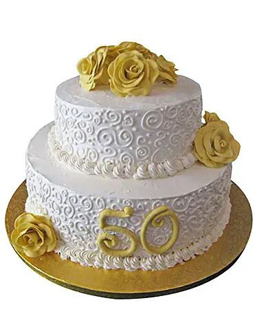 Anniversary Cake in Vanilla